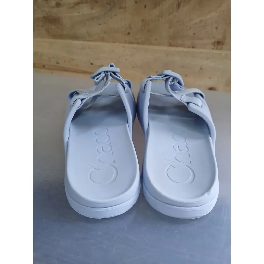Chaco Chillos Slide Sandal periwinkle youth 5